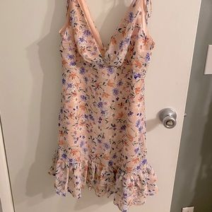 Pink Lily Floral Dress